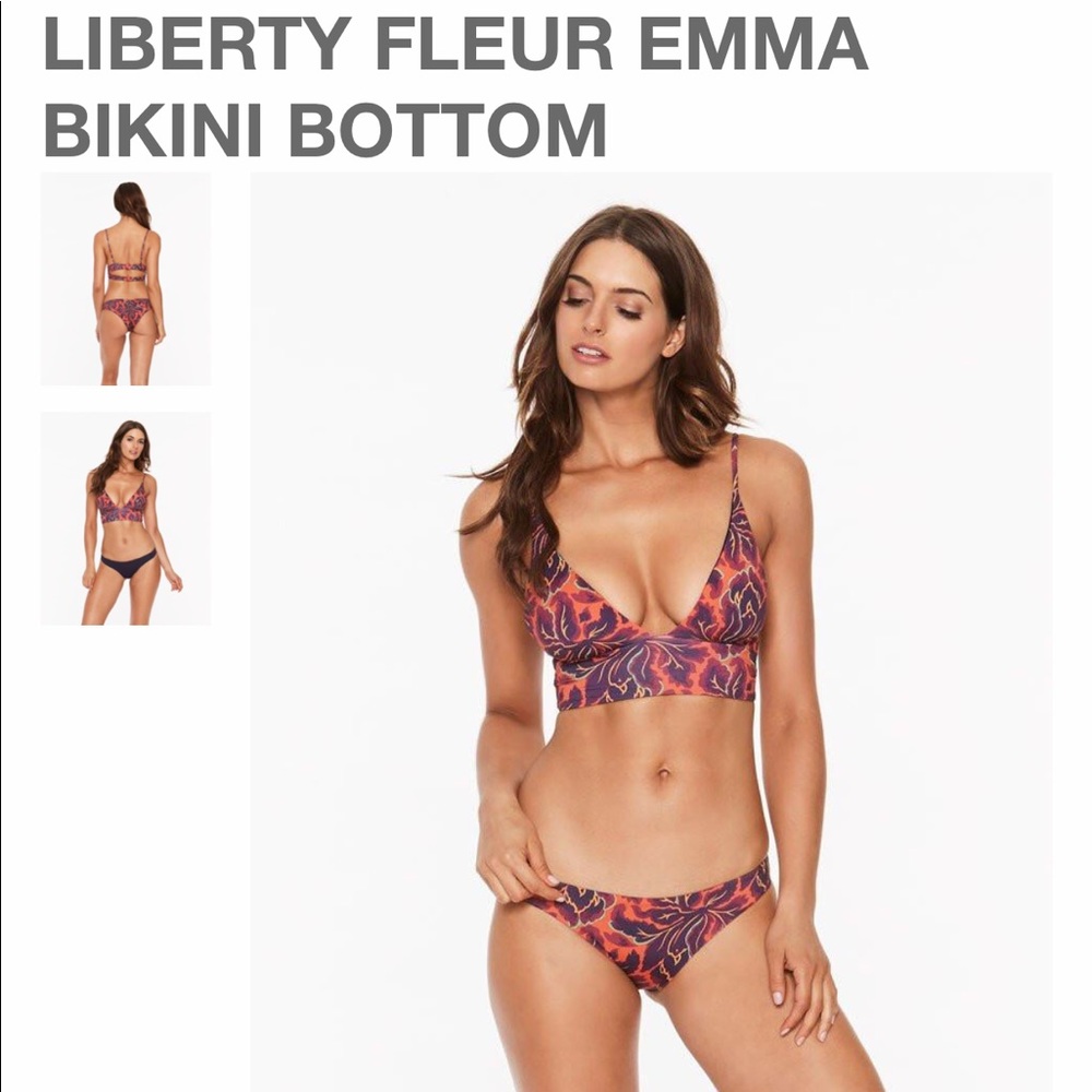 L*Space “Liberty Fleur” Emma bikini bottom **NEW**